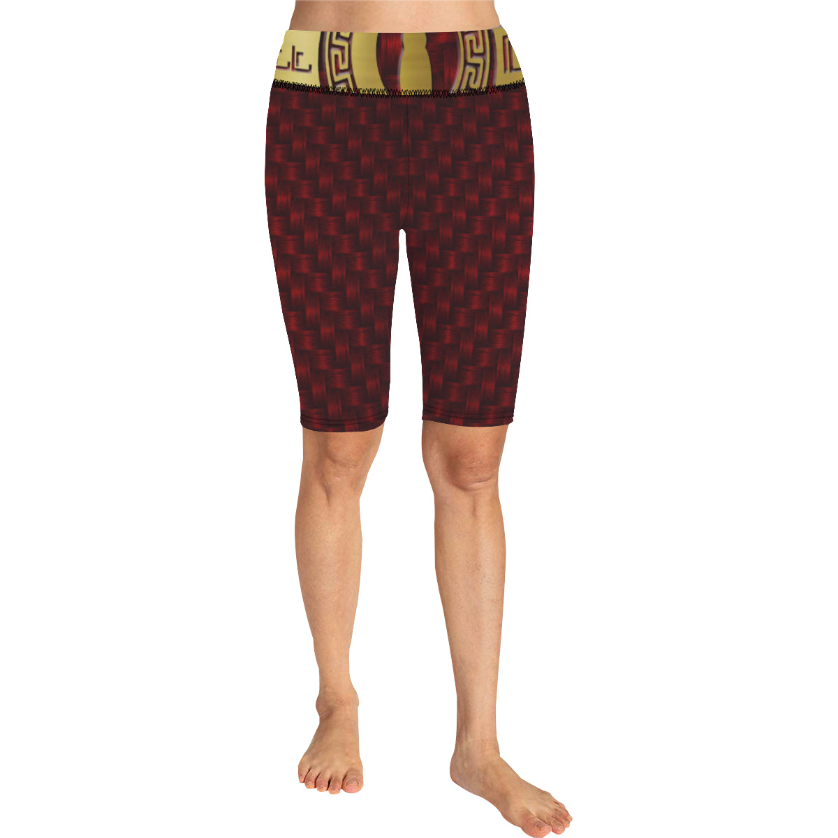 DELUXE RED BELT All Over Print Knee Length Leggings