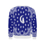 BANDANA Cs'UP Men's Rib Cuff Crew Neck Sweatshirt