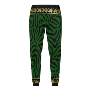 PRIVILEGE Z GREEN Men's All Over Print Sweatpants