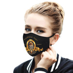 SEKHMET GODDESS BLCC Mouth Mask in One Piece (2 Filters Included)