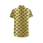 EXCELLENCE GLDBLCC Men's All Over Print Short Sleeve Shirt