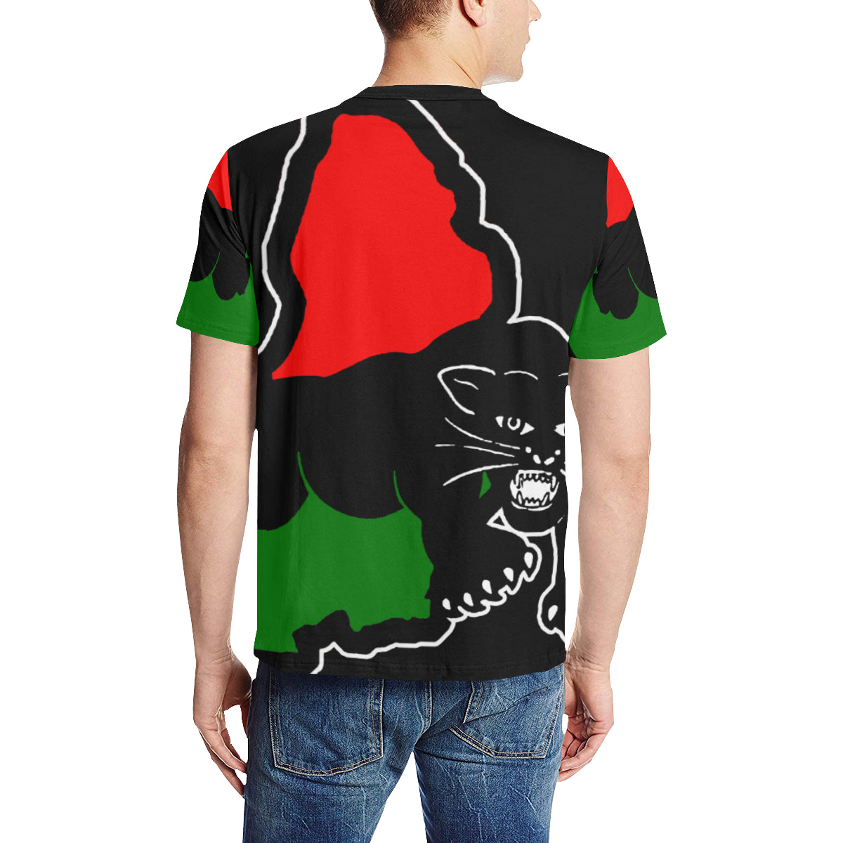 BLACC PANTHER BLACC Men's All Over Print T-Shirt