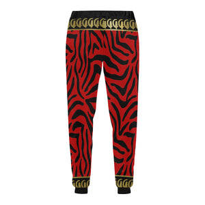 PRIVILEGE Z RED Men's All Over Print Sweatpants