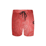 LUXURY RED GANG Men's Mid-Length Swim Shorts (Model L39)