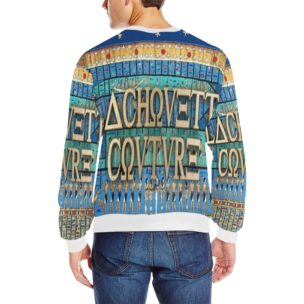 THE NUN Men's Rib Cuff Crew Neck Sweatshirt