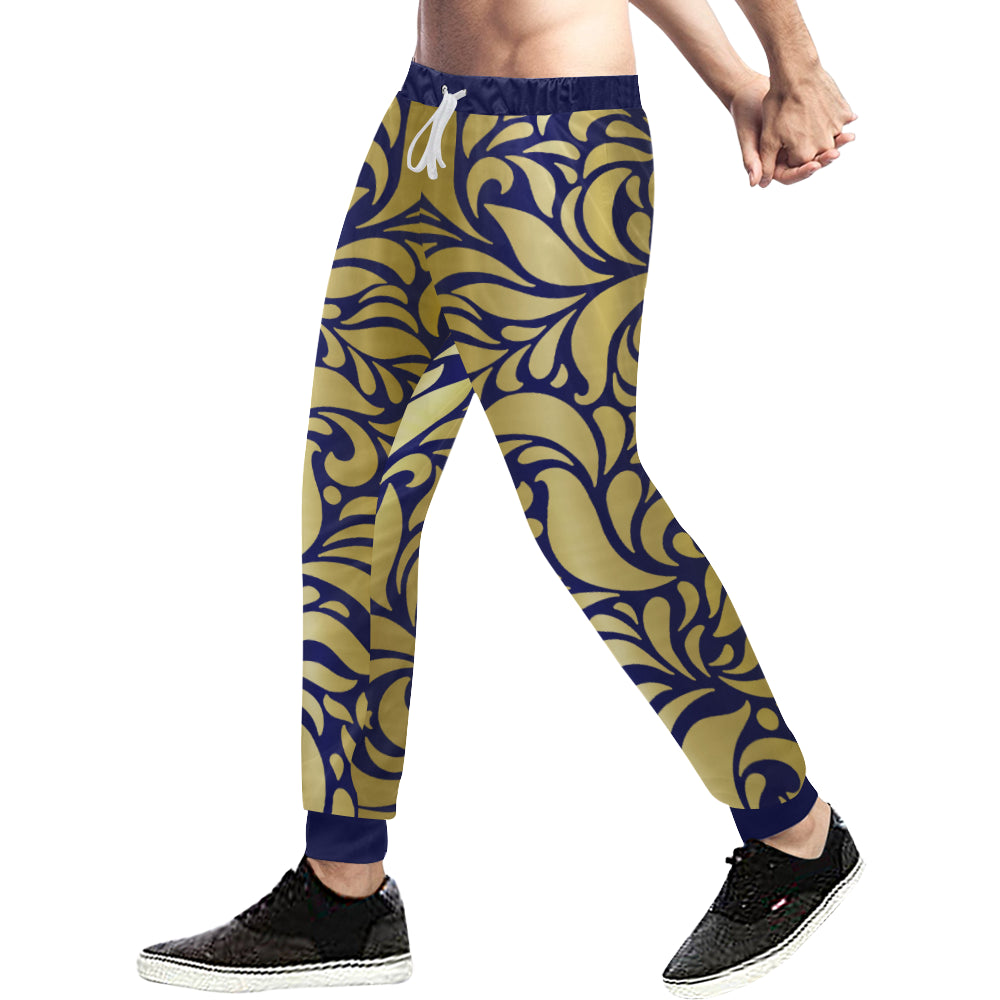 GORGIOUS LEAF Men's All Over Print Sweatpants (Model L11)
