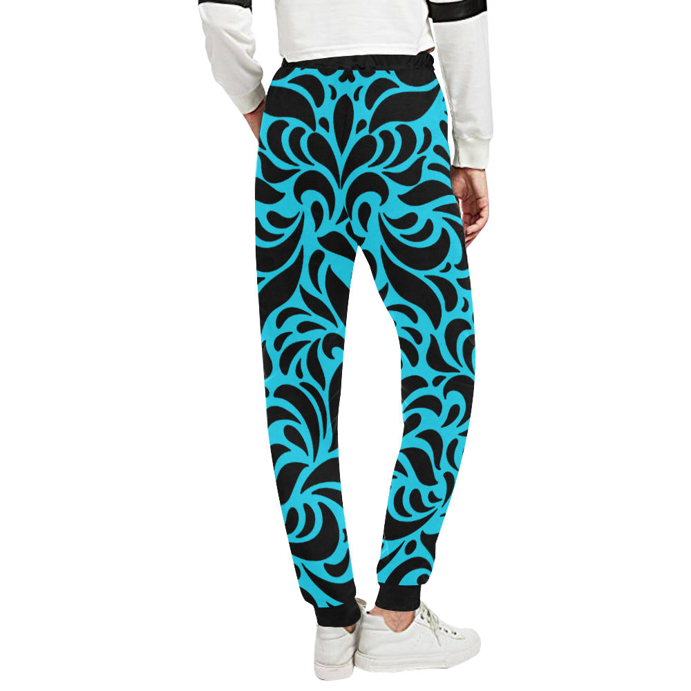 GORGIOUS LEAF TRQSE Women's All Over Print Sweatpants (Model L11)