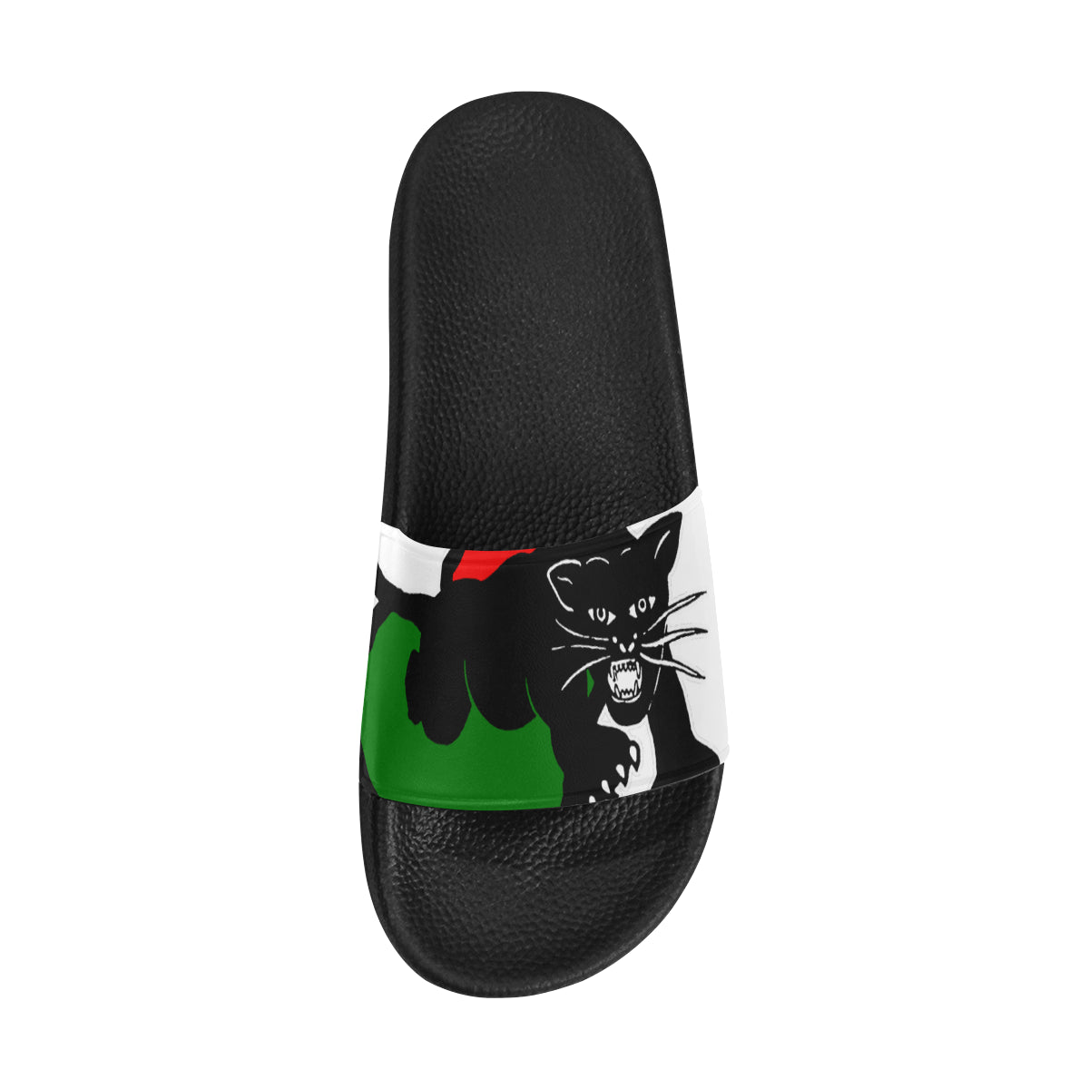 BLACC PANTHER RBG WHT Men's Slide Sandals