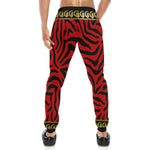 PRIVILEGE Z RED Men's All Over Print Sweatpants