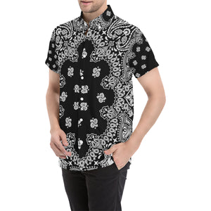 BANDANA BLCC Men's All Over Print Short Sleeve Shirt