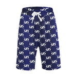 EXCELLENCE BLWHT Men's All Over Print Casual Shorts