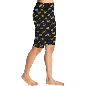 EXCELLENCE BLCCGLD All Over Print Knee Length Leggings