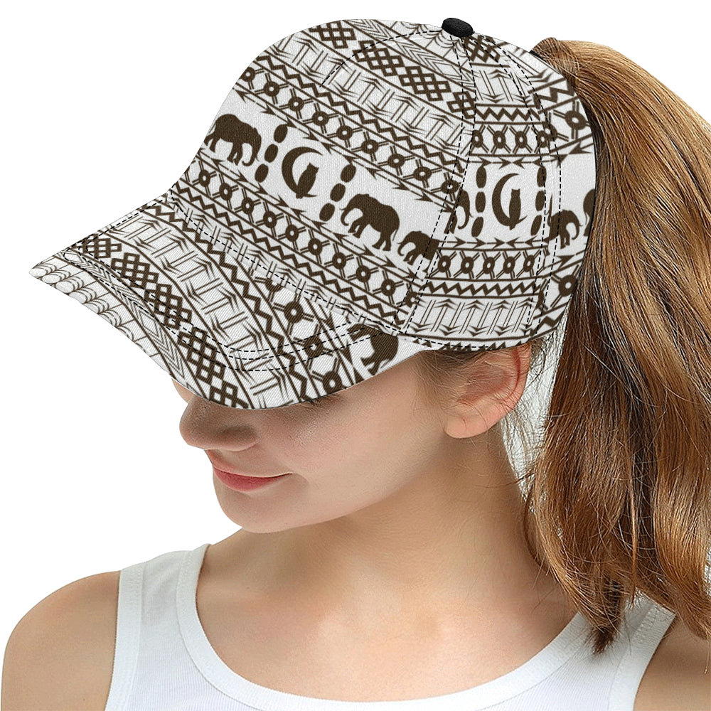 ELEPHANT ORNEMENT All Over Print Snapback