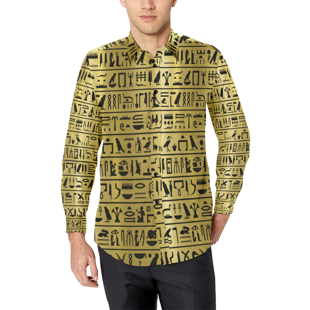 MEDU NETER Men's All Over Print Casual Dress Shirt (Model T61)