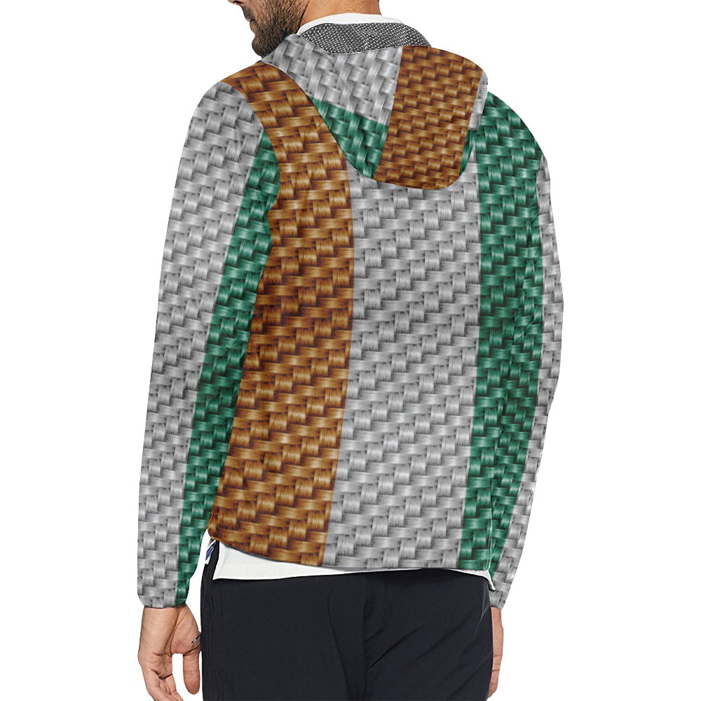 COTE D'IVOIRE FLAG All Over Print Windbreaker for Unisex