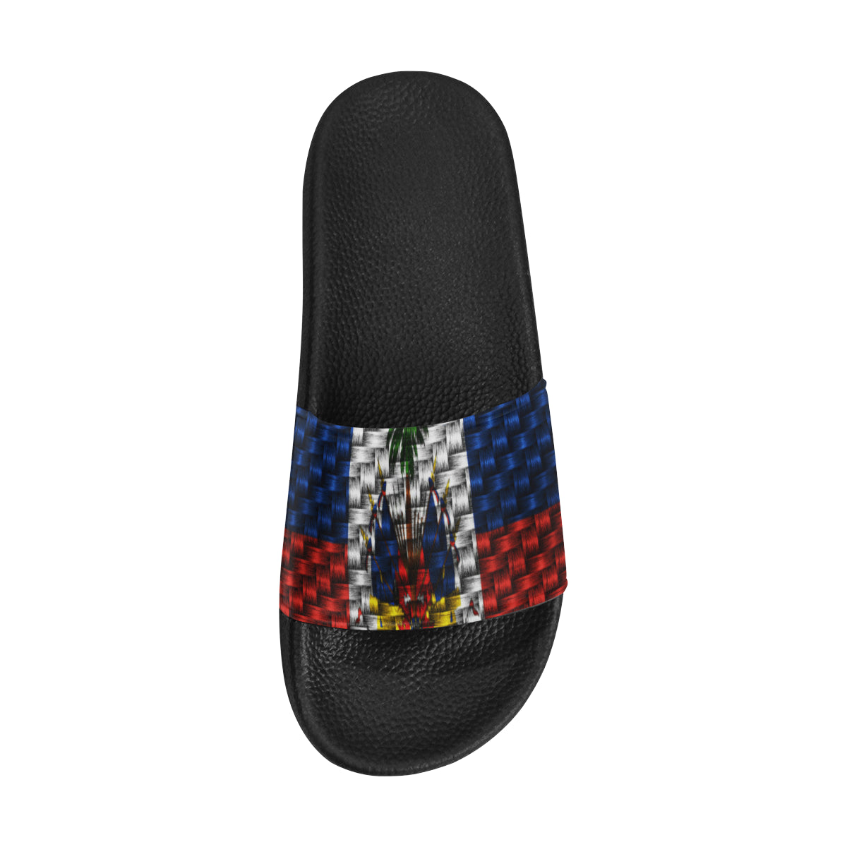 HAITI FLAG Men's Slide Sandals (Model 057)