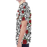 RED ROSES New All Over Print T-shirt for Men