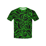 GORGEOUS LEAF Kids' T-Shirt with Solid Neck