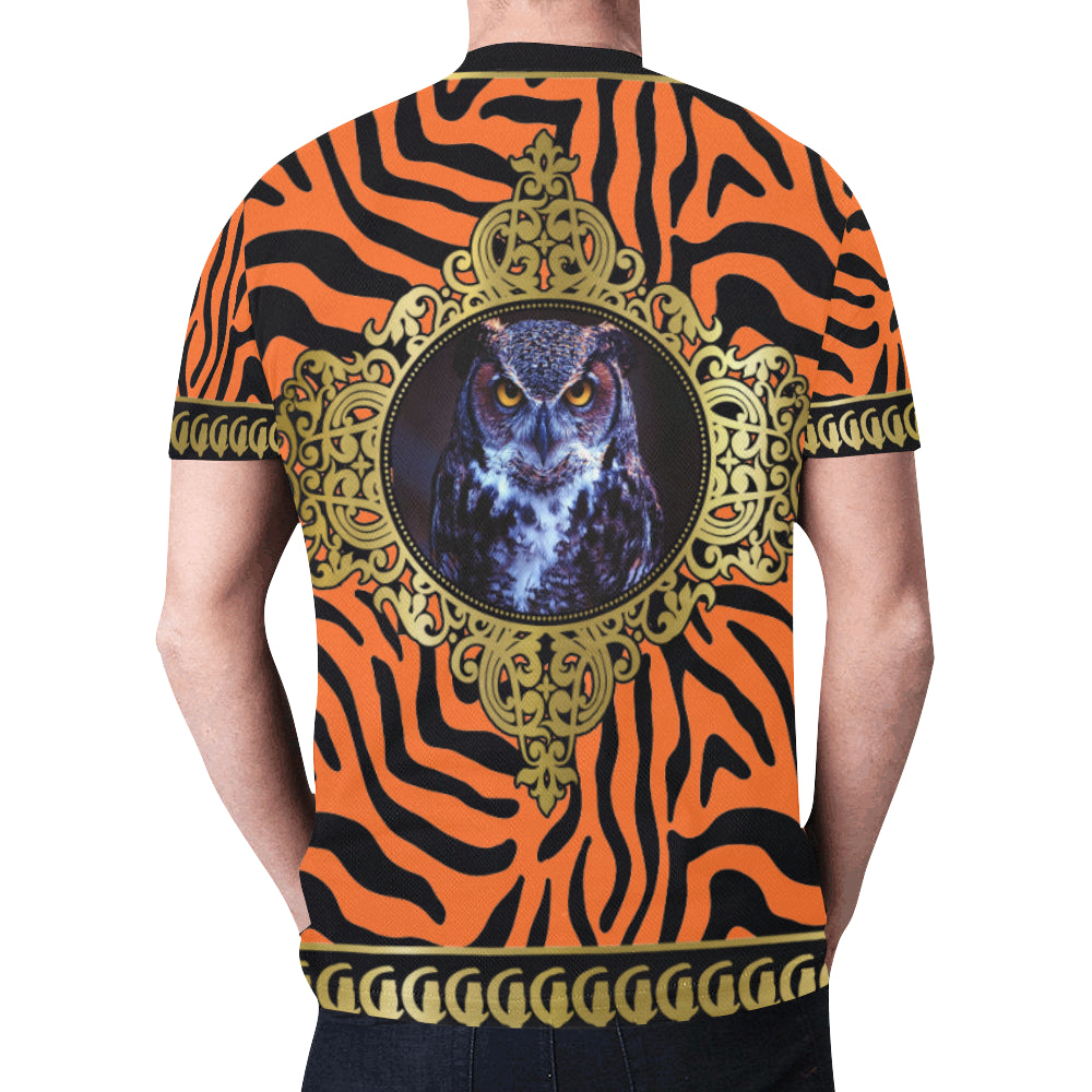 PRIVILEGE ORANGE New All Over Print T-shirt for Men