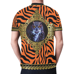 PRIVILEGE ORANGE New All Over Print T-shirt for Men