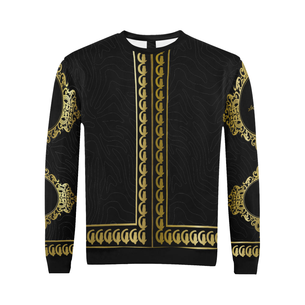 PRIVILEGE BLCC All Over Print Crewneck Sweatshirt for Men