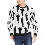 C-WALK Men's Rib Cuff Crew Neck Sweatshirt