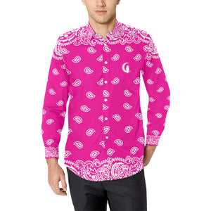 BANDANA FULLY Men's Casual Dress Shirt