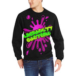 SPLASH OUT BLC Men's Rib Cuff Crew Neck Sweatshirt