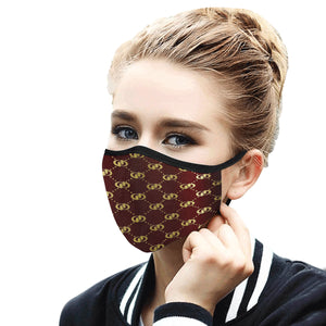 EXCELLENCE BRDXGLD Mouth Mask in One Piece (2 Filters Included)