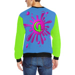 SPLASH OUT BF Men's Rib Cuff Crew Neck Sweatshirt (Model H34)