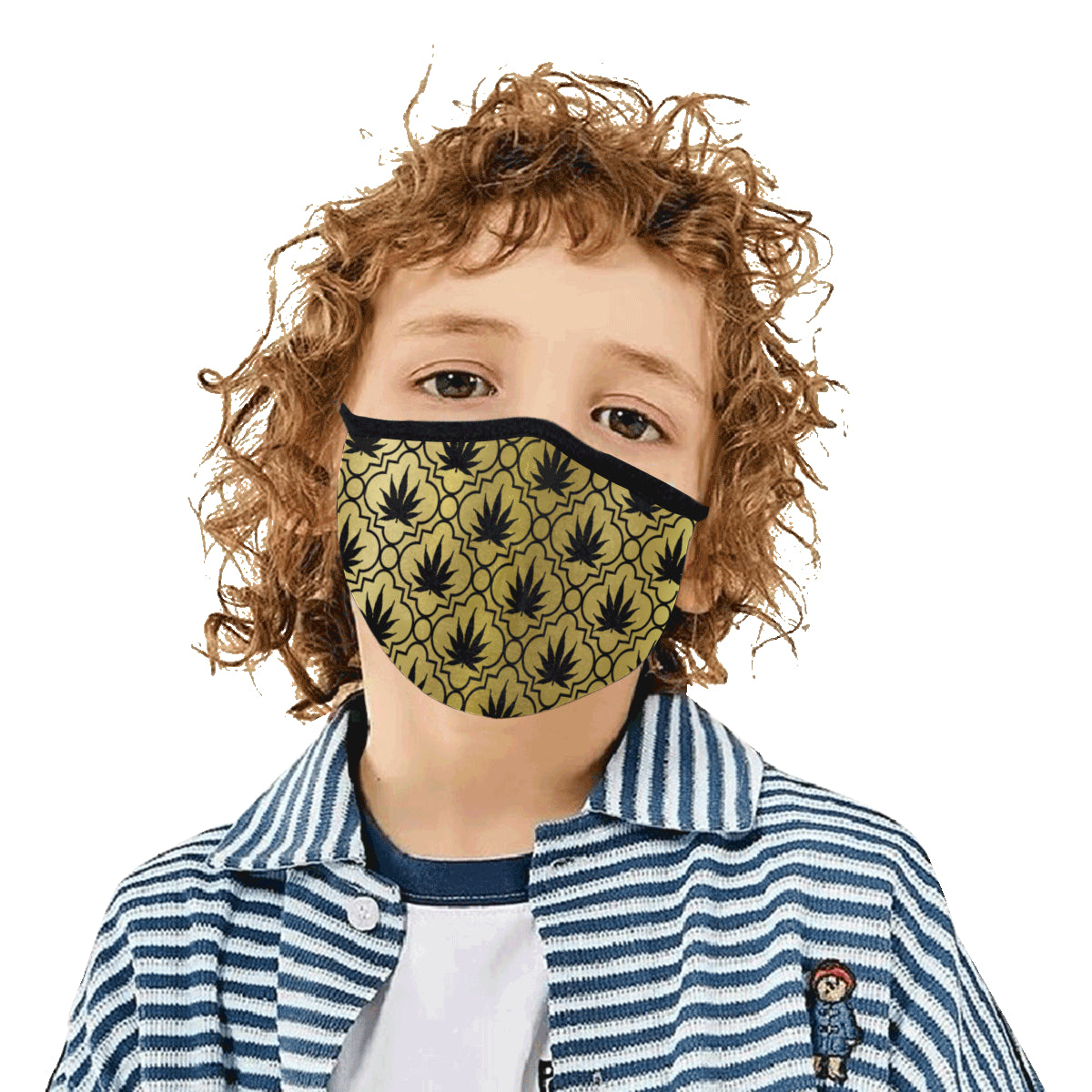 WEEDY GOLD Mouth Mask in One Piece (2 Filters Included)