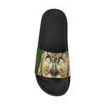 FUNNY OWL Men's Slide Sandals (Model 057)