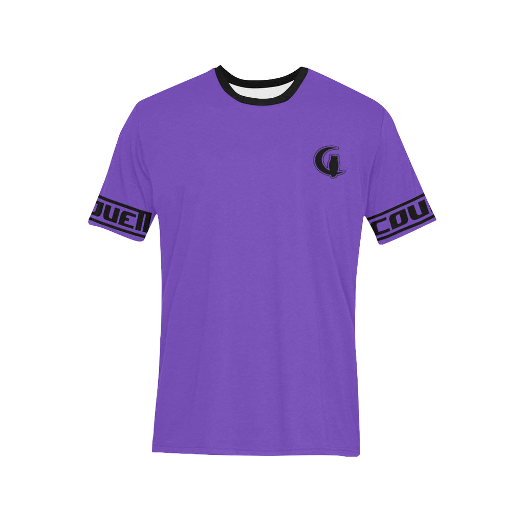 BLACC BORDER VIOLET Men's All Over Print T-Shirt