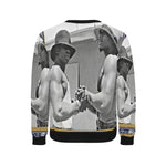 TOOKIE AND RAY RAY Men's Rib Cuff Crew Neck Sweatshirt