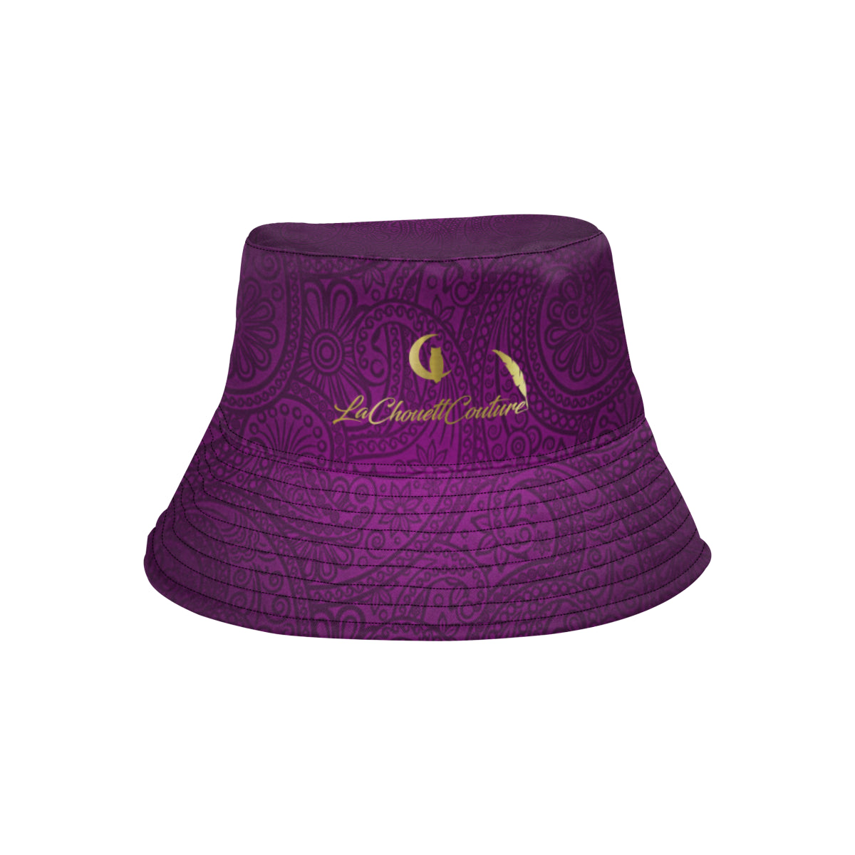 LUXURY GANG-PURPLE All Over Print Bucket Hat for Men