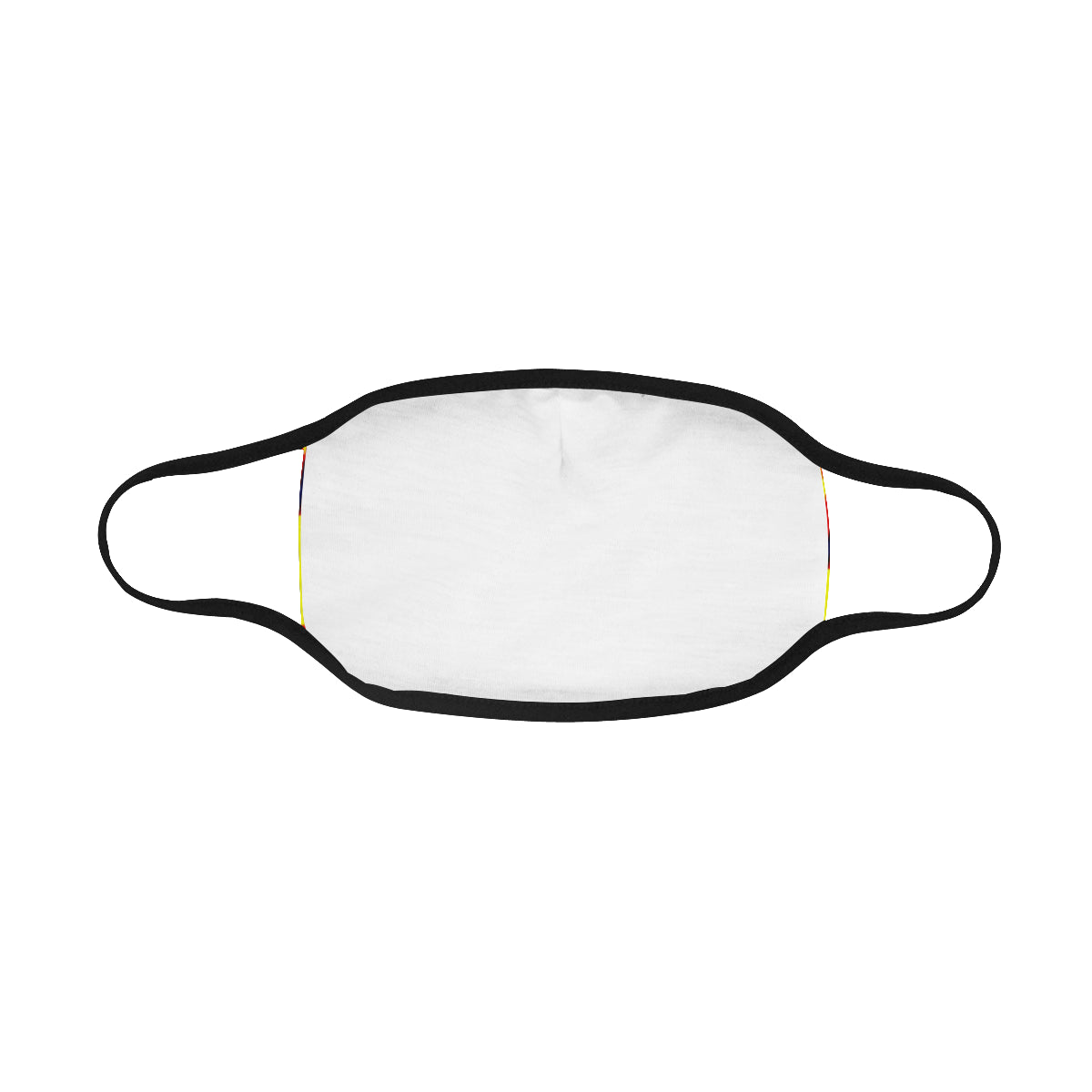 KENTE BLUE Mouth Mask in One Piece (2 Filters Included)