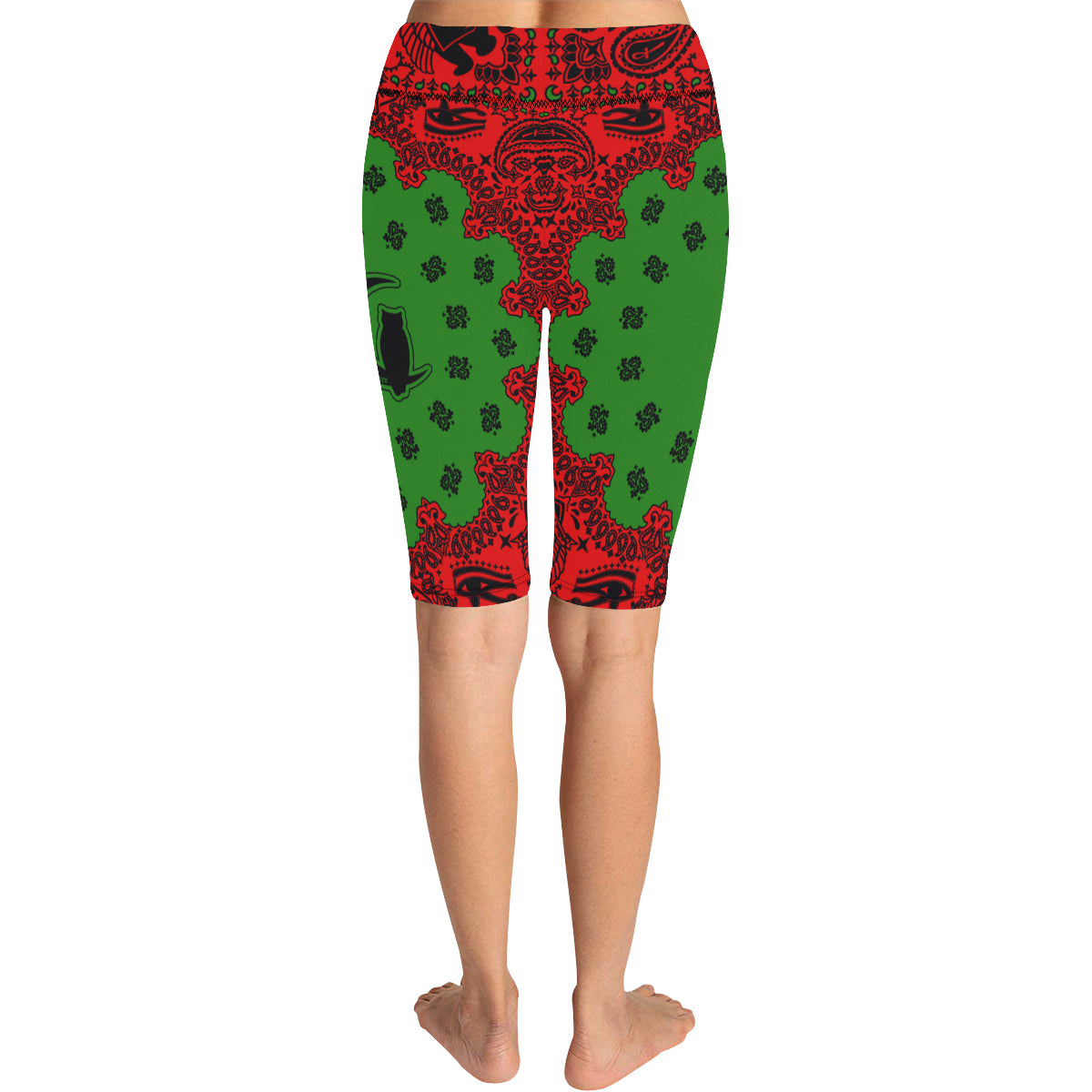 BANDANA RBG All Over Print Knee Length Leggings