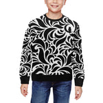 GORGIOUS LEAF W All Over Print Crewneck Sweatshirt for Kids (Model H29)