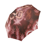 INFINITY RED COSMOS Auto-Foldable Umbrella
