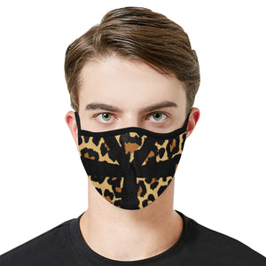 CHEETAH ANKH Mouth Mask in One Piece (2 Filters Included)