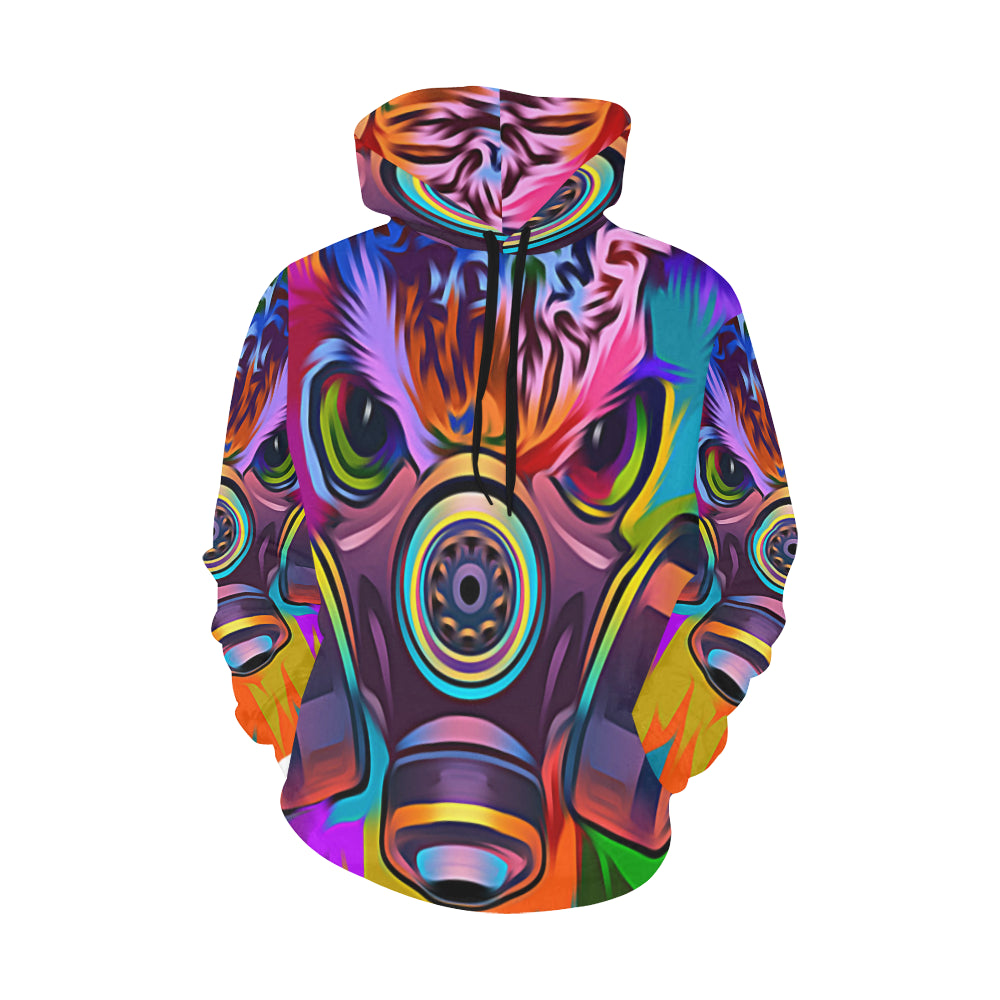 COLORING OWL All Over Print Hoodie for Men