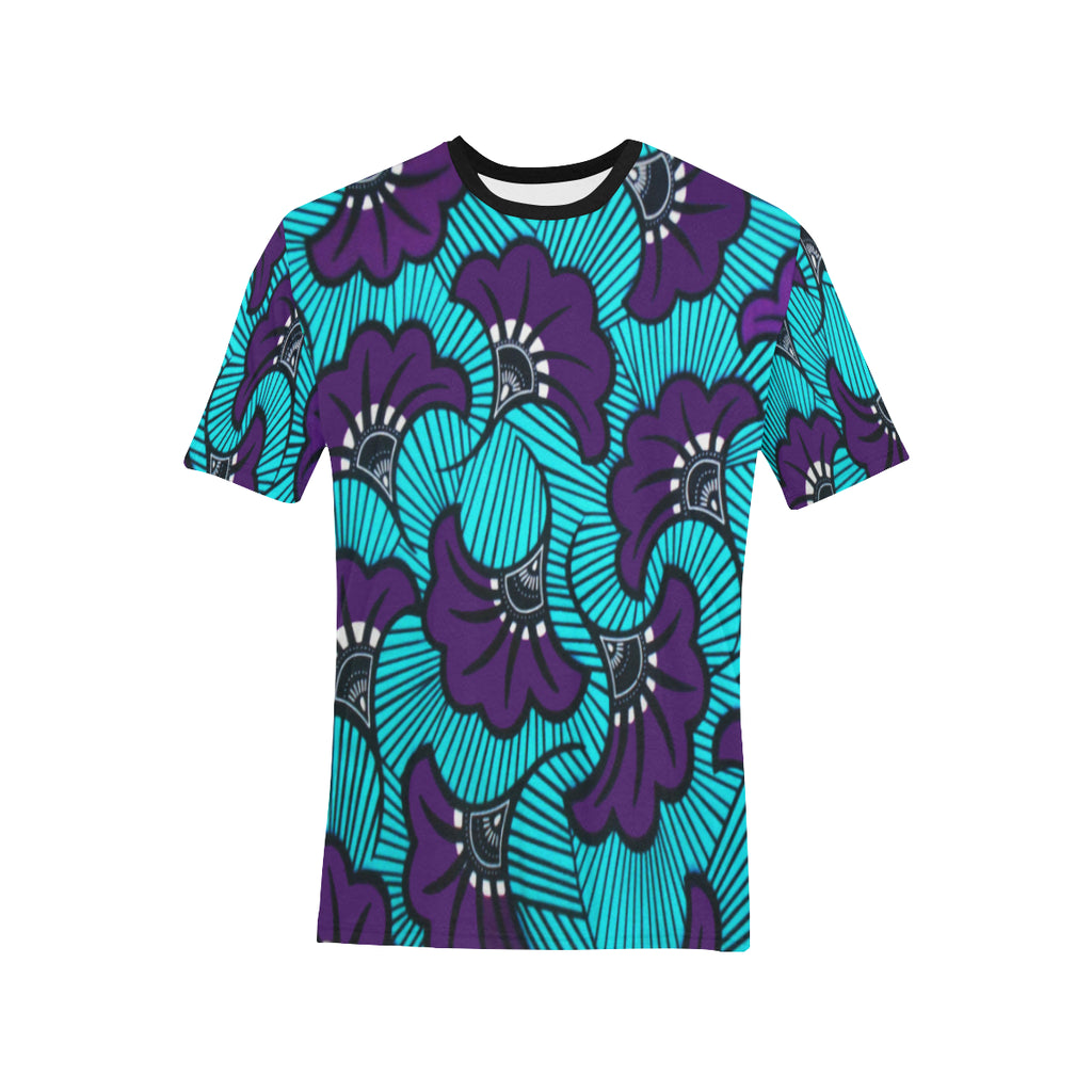 AFRIKA FLOWER Men's All Over Print T-Shirt