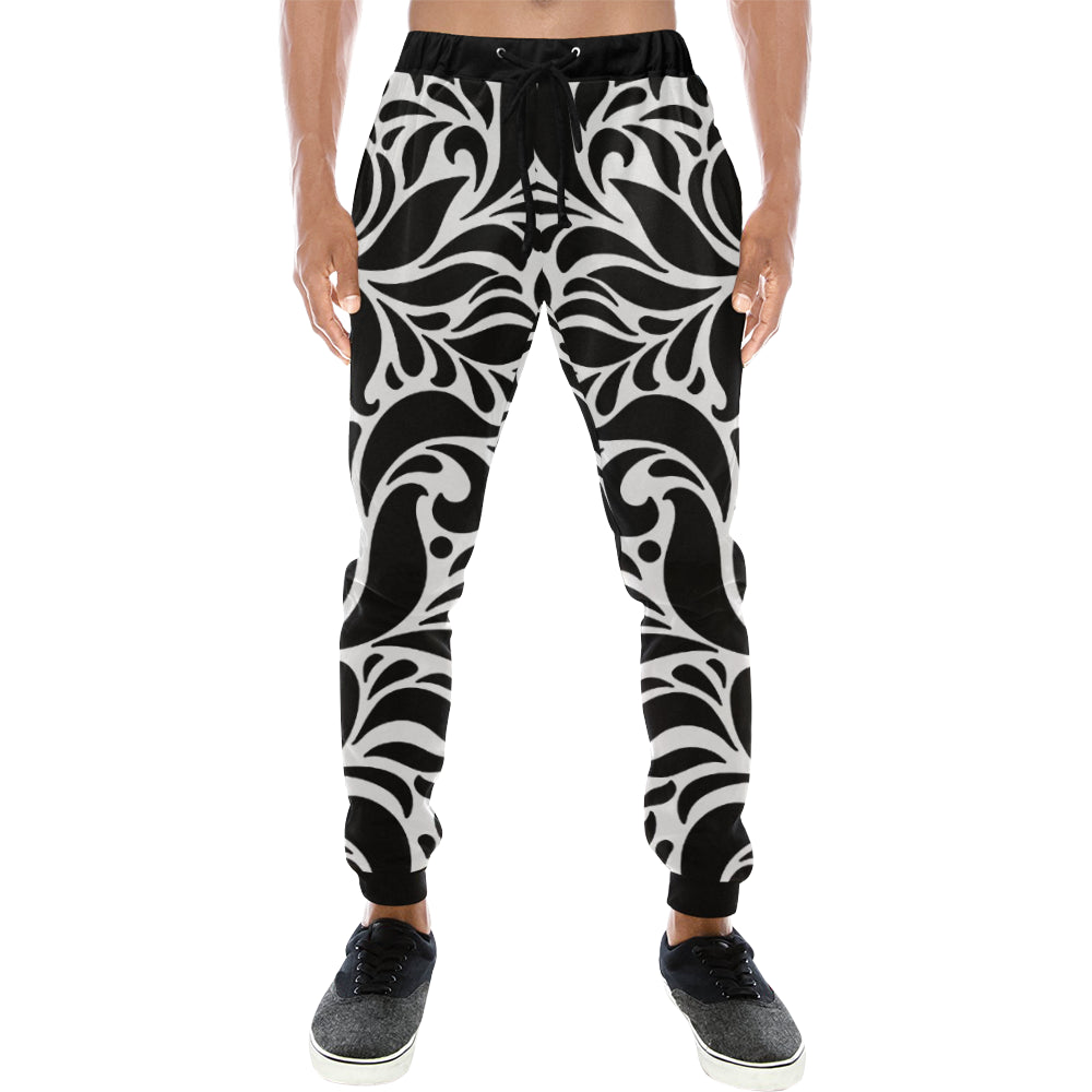 GORGIOUS WHT Men's All Over Print Sweatpants