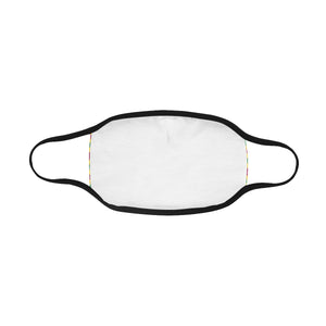 KENTE FRACTAL Mouth Mask in One Piece (2 Filters Included)