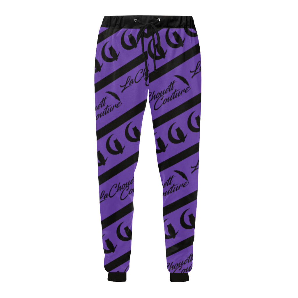 NICE ON GRAPE Men's All Over Print Sweatpants (Model L11)