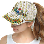 MEDJAY LCC WHITE All Over Print Snapback Hat