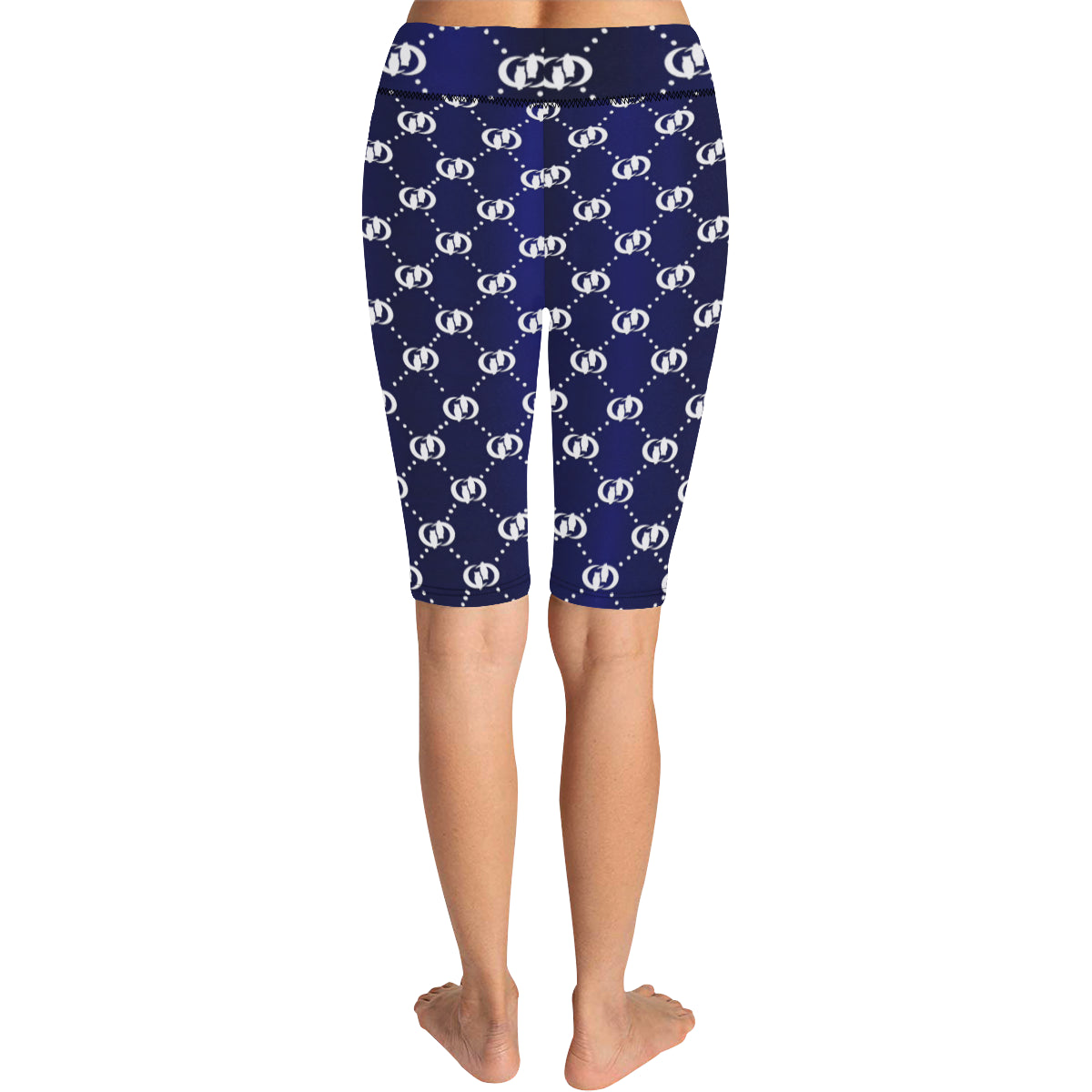 EXCELLENCE BLWHT All Over Print Knee Length Leggings