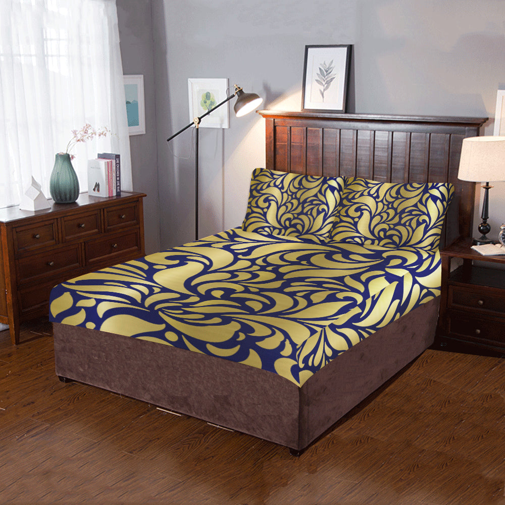 GORGIOUS LEAF 3-Piece Bedding Set