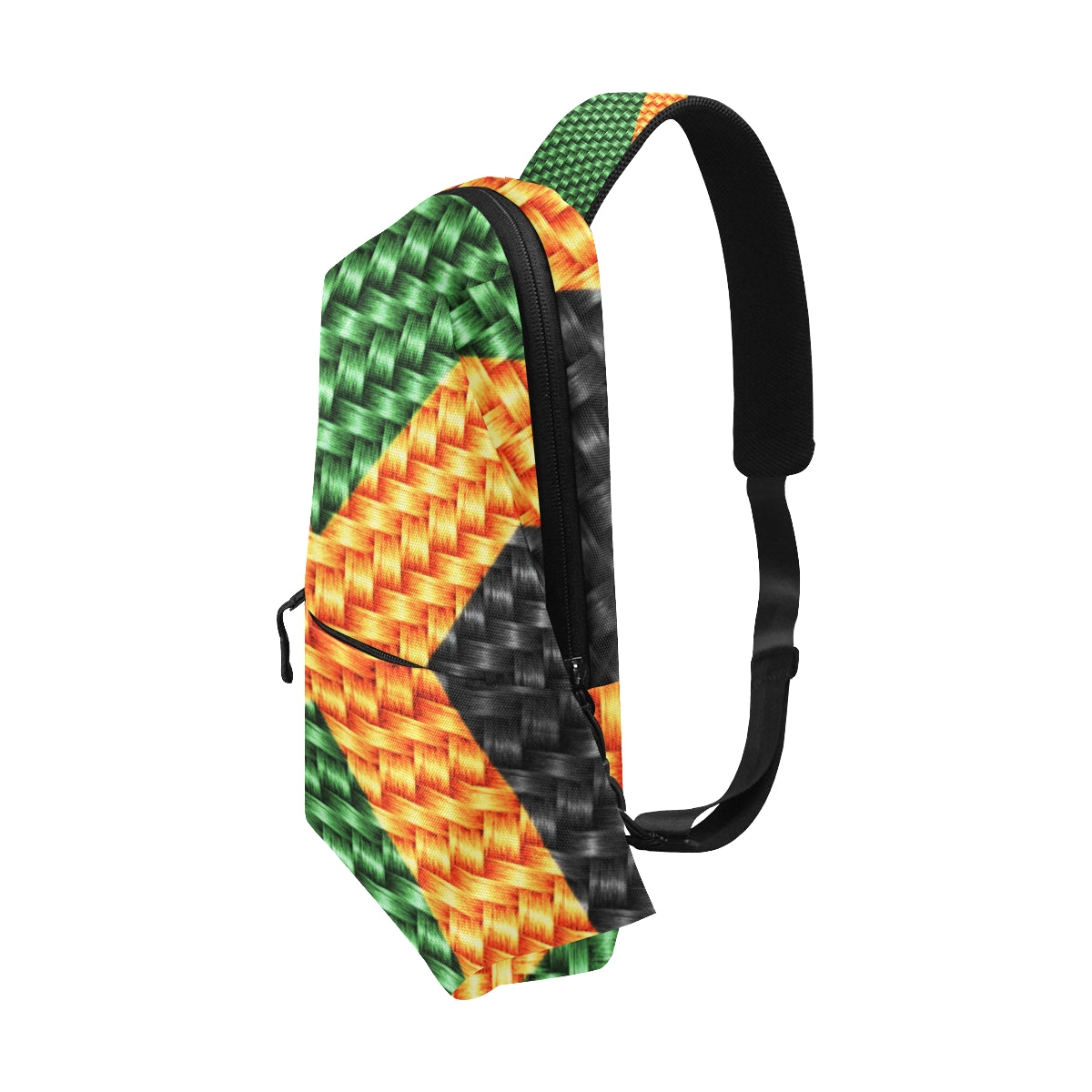 JAMAICA FLAG Chest Bag (Model 1678)