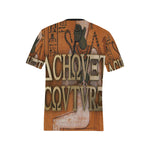 AUSAR Men's All Over Print T-Shirt